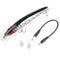 Electric Vibration Fishing Lure USB Charging LED Light Bait for Ultimate Fish Attraction